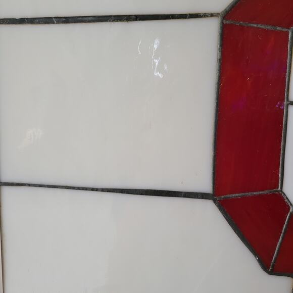 VTG University of Oklahoma OU Sooners Stained Glass Hanging Panel Aluminum 22x16 - Picture 12 of 14